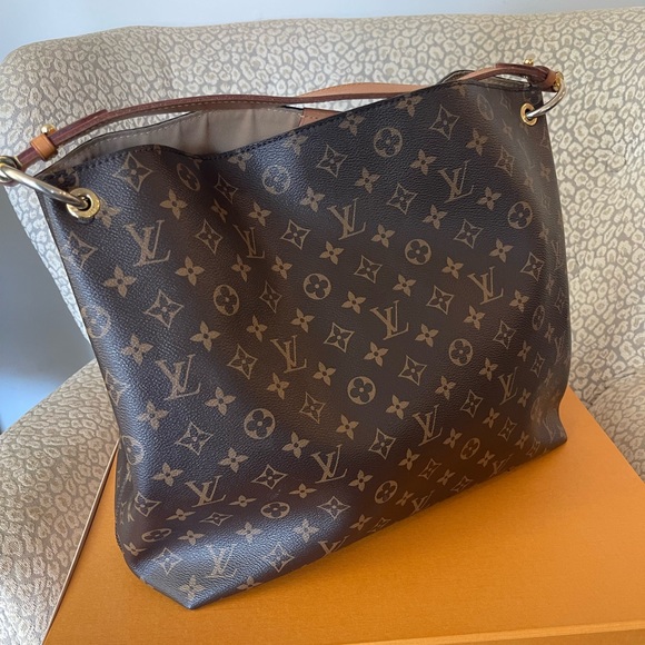 AUTHENTIC Louis Vuitton Graceful MM Handbag - Picture 2 of 11